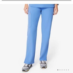 kade cargo figs scrub pants ceil blue XXS-T